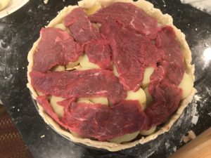 Vintage Beef Steak Pie From 1834: Old Fashioned Surf and ...