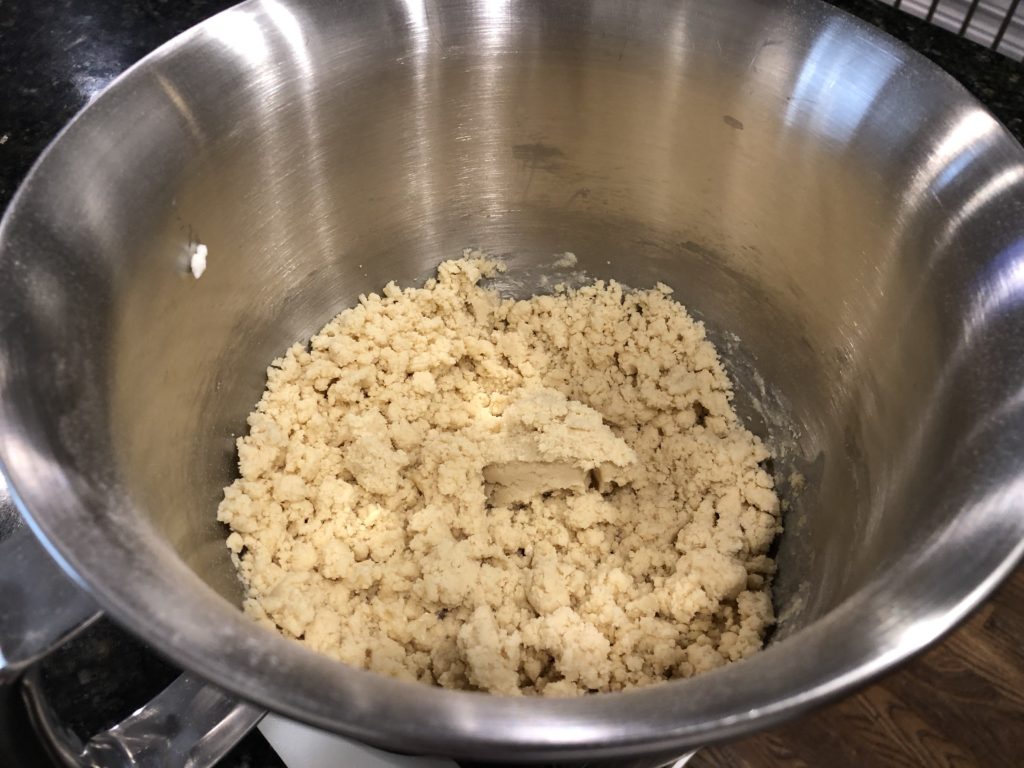 Form a loose dough.